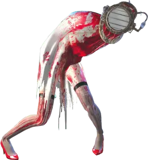 Bloodied Headless Figure.png PNG image