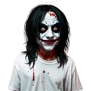 Bloodied Jeff The Killer Appearance Png 06252024 PNG image