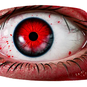 Bloodshot Eye Infection Sign Png 06272024 PNG image