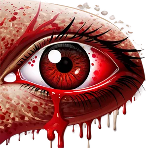 Bloodshot Eye Vector Png 06272024 PNG image