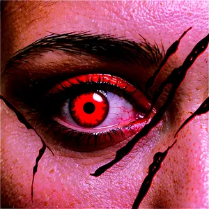 Bloodshot Eyes Fantasy Png 06212024 PNG image