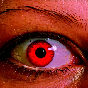 Bloodshot Eyes Fear Png 06212024 PNG image