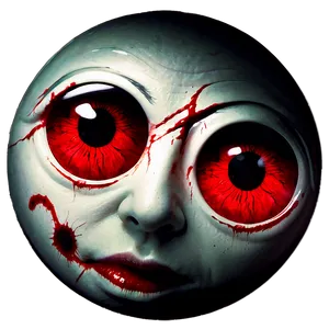 Bloodshot Eyes Horror Scene Png 06212024 PNG image