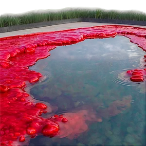 Bloody Water Pool Png 06122024 PNG image