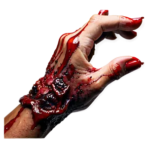 Bloody Zombie Hand Png 06122024 PNG image