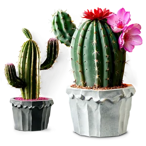 Blooming Cactus Png 05032024 PNG image