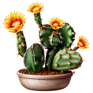 Blooming Cactus PNG Ugi70