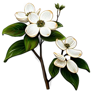 Blooming Dogwood Png Wdc44 PNG image