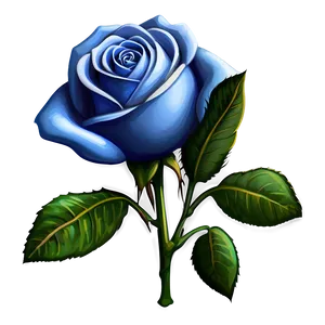 Blooming Rose Sticker Png 05252024 PNG image