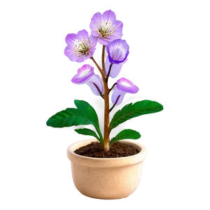 Blooming Small Plant PNG 3