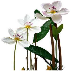 Blooming Summer Garden PNG Uxb80