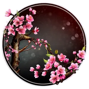 Blossom Sticker Graphic Png Nwa PNG image