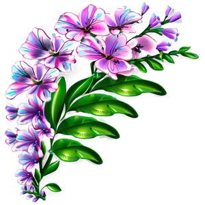 Blossoming Corner Flower Png 94 PNG image