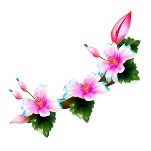 Blossoming Corner Flower Png Pkw63 PNG image