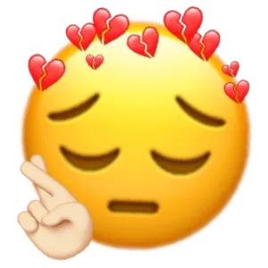 Blowing Kiss Emoji Expression PNG image