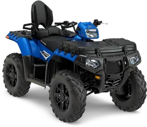 Blue A T V Offroad Vehicle PNG image