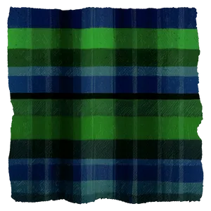Blue And Green Flannel PNG 94