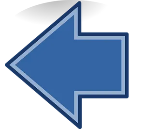 Blue Arrow Icon