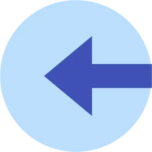 Blue Arrow Login Icon PNG image