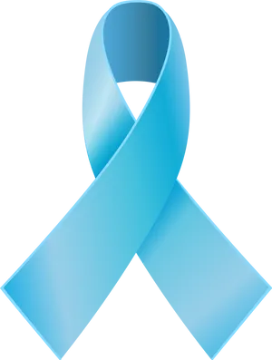 Blue Awareness Ribbon PNG