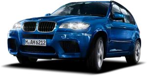 Blue B M W X5 M Sport PNG image