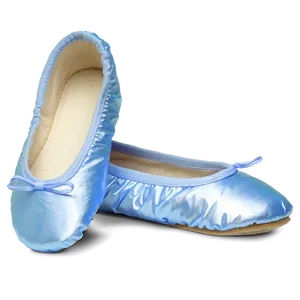 Blue Ballet Shoes Png 06132024 PNG image