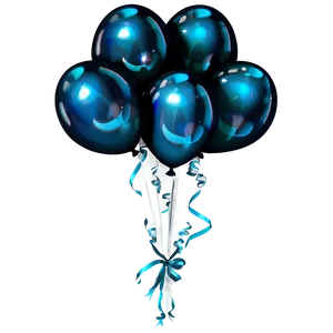 Blue Balloons Png Eit37 PNG image