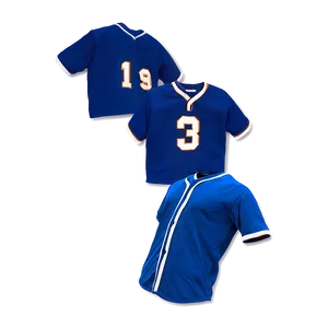 Blue Baseball Jersey Png Okh73 PNG image