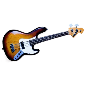 Blue Bass Guitar PNG 06202024