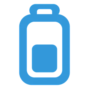 Blue Battery Icon