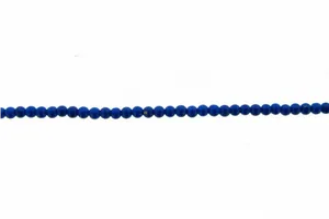Blue Beads White Background PNG image