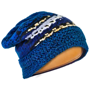 Blue Beanie PNG 12