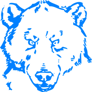 Blue Bear Graphic