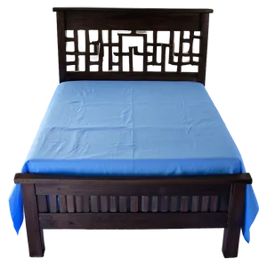 Blue Bed Sheet PNG Psw60