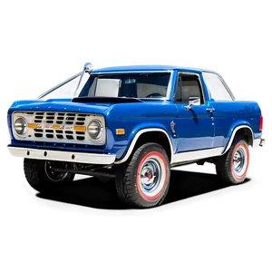 Blue Bronco PNG 23