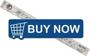 Blue Buy Now Button PNG image