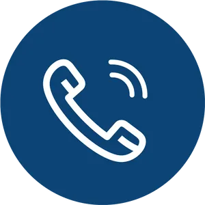 Blue Call Icon PNG image