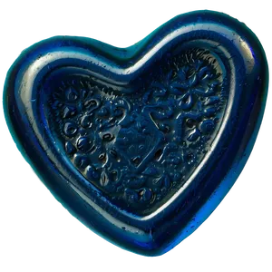 Blue Candy Hearts PNG 35
