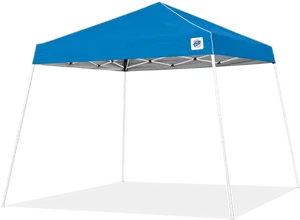 Blue Canopy Pop Up Tent PNG image