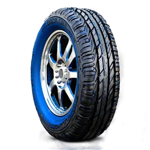 Blue Car Wheel Png 06122024 PNG image