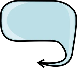 Blue Chat Bubble Graphic PNG image