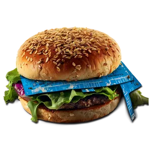 Blue Cheese Cheeseburger Png Gsi71 PNG image