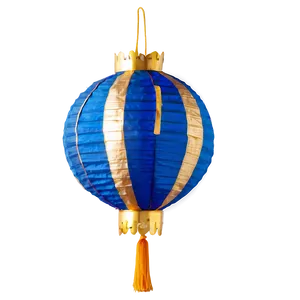 Blue Chinese Lantern PNG Soo PNG