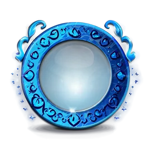 Blue Circle With Heart Png Asv55 PNG image