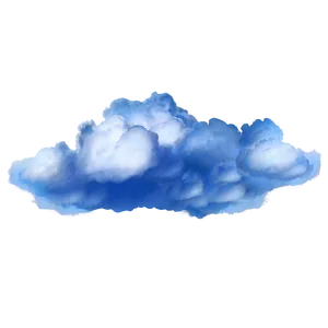 Blue Clouds For Background Design PNG 6 PNG
