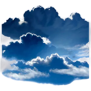 Blue Clouds In Sky PNG 06202024