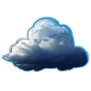 Blue Clouds Sunrise PNG Wfn