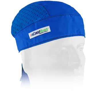 Blue Cold Rush Durag Product Display PNG