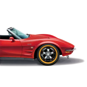 Blue Corvette PNG Yoa PNG