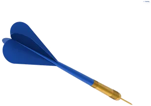Blue Dart Flight Isolated PNG